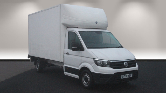 View the 2021 Volkswagen Crafter: 2.0 TDI 140PS Startline Business ETG Luton Online at Peter Vardy