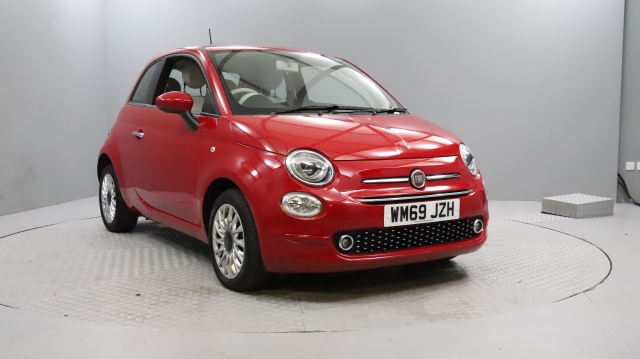 View the 2020 Fiat 500: 1.2 Lounge 3dr Online at Peter Vardy