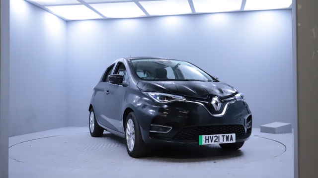 View the 2021 Renault Zoe: 100kW i Iconic R135 50kWh Rapid Charge 5dr Auto Online at Peter Vardy