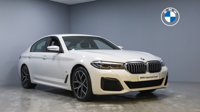 View the 2023 BMW 5 Series: 2.0 520d MHT M Sport Saloon 4dr Diesel Hybrid Steptronic Euro 6 (s/s) (190 ps) Online at Peter Vardy