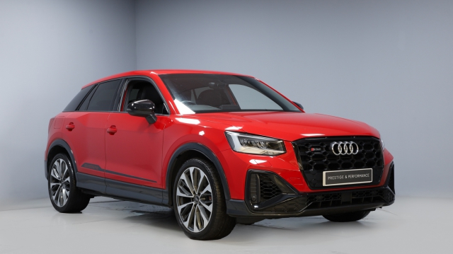 View the 2021 Audi SQ2: 2.0 TFSI Black Edition SUV 5dr Petrol S Tronic quattro Euro 6 (s/s) (300 ps) Online at Peter Vardy