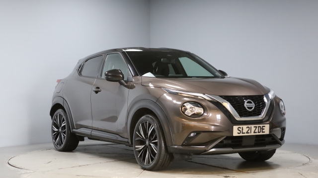 View the 2021 Nissan Juke: 1.0 DIG-T Tekna+ SUV 5dr Petrol DCT Auto Euro 6 (s/s) (114 ps) Online at Peter Vardy