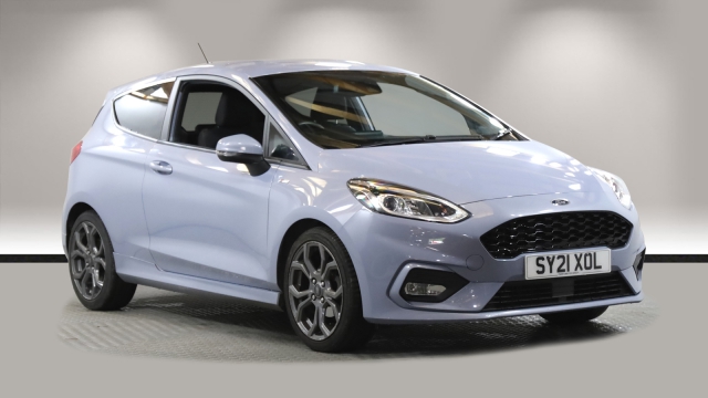 View the 2021 Ford Fiesta: 1.0T EcoBoost MHEV ST-Line Edition Hatchback 3dr Petrol Manual Euro 6 (s/s) (155 ps) Online at Peter Vardy