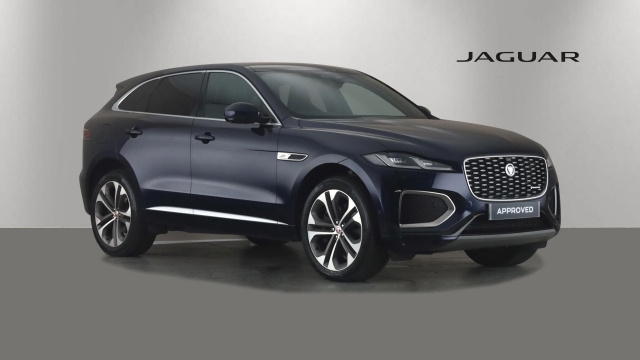 View the 2021 Jaguar F-PACE: 3.0 D300 MHEV R-Dynamic HSE SUV 5dr Diesel Auto AWD Euro 6 (s/s) (300 ps) Online at Peter Vardy