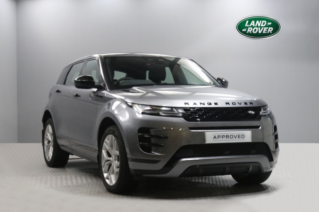 View the 2021 Land Rover Range Rover Evoque: 1.5 P300e R-Dynamic SE 5dr Auto Online at Peter Vardy