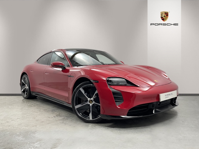 View the 2021 Porsche Taycan: 500kW Turbo 93kWh 4dr Auto Online at Peter Vardy