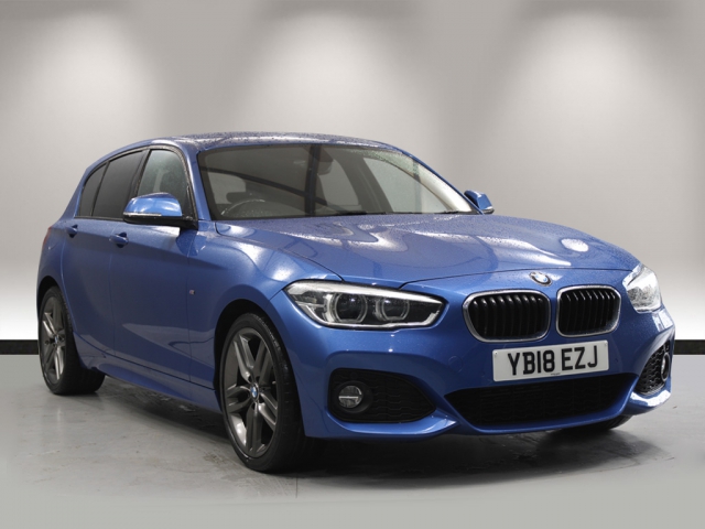 View the 2018 Bmw 1 Series: 118d M Sport 5dr [Nav/Servotronic] Step Auto Online at Peter Vardy