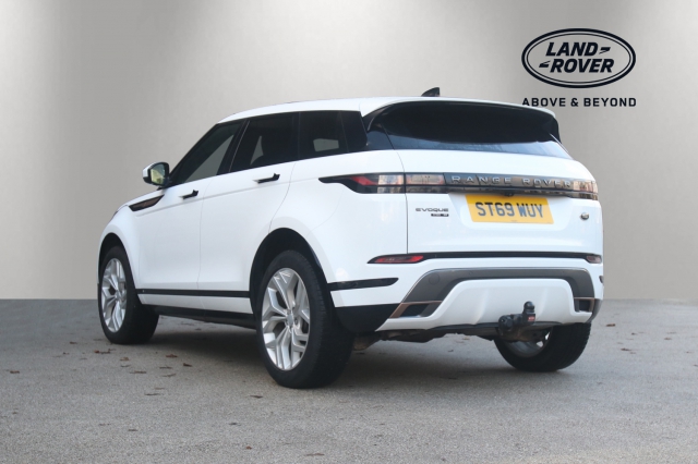 View the 2020 Land Rover Range Rover Evoque: 2.0 D180 R-Dynamic SE 5dr Auto Online at Peter Vardy
