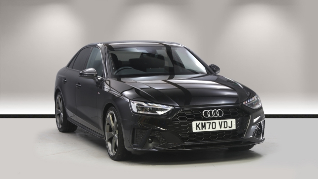 View the 2020 Audi A4: 35 TFSI Black Edition 4dr S Tronic Online at Peter Vardy