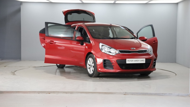 View the 2016 Kia Rio: 1.25 SR7 5dr Online at Peter Vardy