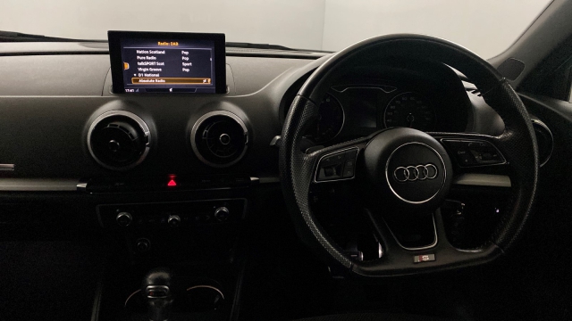 View the 2018 Audi A3: 1.5 TFSI S Line 5dr S Tronic Online at Peter Vardy