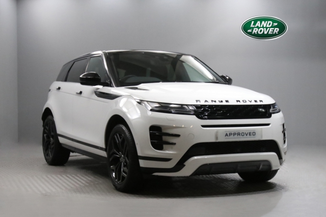 View the 2019 Land Rover Range Rover Evoque: 2.0 P250 R-Dynamic HSE 5dr Auto Online at Peter Vardy