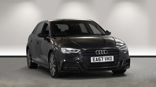 View the 2017 Audi A3: 1.5 TFSI Black Edition 5dr S Tronic Online at Peter Vardy