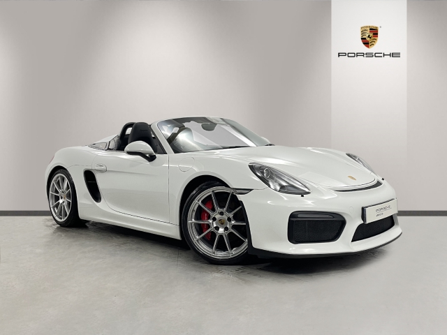 View the 2016 Porsche Boxster: 3.8 Spyder 2dr Online at Peter Vardy