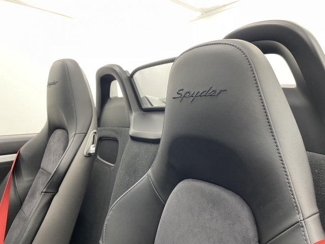 View the 2016 Porsche Boxster: 3.8 Spyder 2dr Online at Peter Vardy