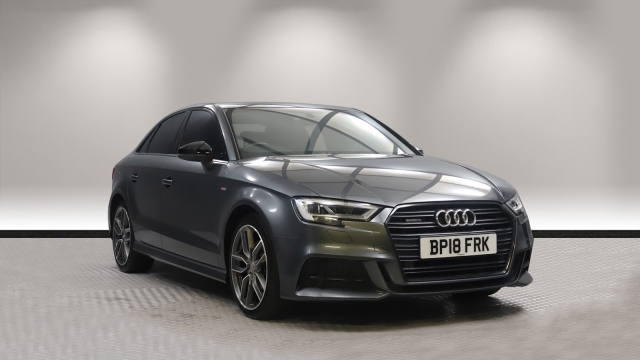 View the 2018 Audi A3: 2.0 TFSI Quattro Black Ed 4dr S Tronic [Tech] Online at Peter Vardy