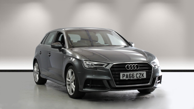 View the 2017 Audi A3: 1.6 TDI S Line 5dr Online at Peter Vardy