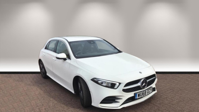 View the MERCEDES-BENZ A CLASS: A200 AMG Line 5dr Online at Peter Vardy