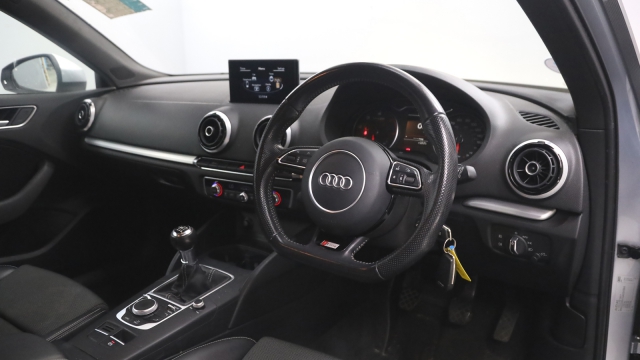 View the 2016 Audi A3: 1.6 TDI 110 S Line 3dr Online at Peter Vardy