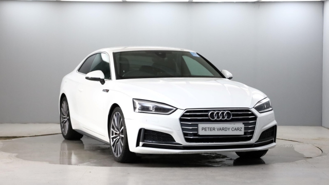 View the 2018 Audi A5: 2.0 TDI Quattro S Line 2dr S Tronic Online at Peter Vardy