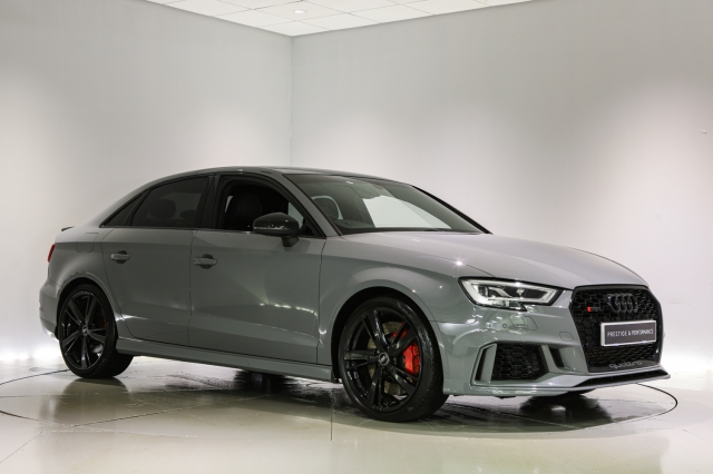 View the 2019 Audi Rs3: RS 3 TFSI 400 Quattro 4dr S Tronic Online at Peter Vardy