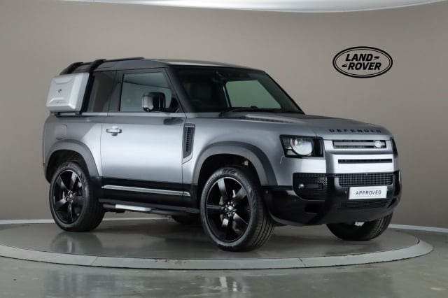 View the 2023 Land Rover Defender 90: 3.0 D300 MHEV X-Dynamic HSE SUV 3dr Diesel Auto 4WD Euro 6 (s/s) (300 ps) Online at Peter Vardy